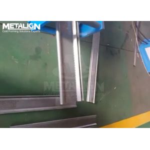 High Precision Roller Shutter Door Roll Forming Machine With Servo Feeder And