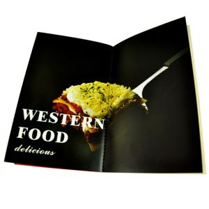 OEM Hardbound Book Printing , uncoated nature paper Cooker Recipe Book