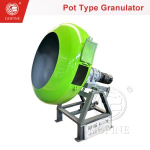 China Round Pot Granulator Organic Fertilizer Granulator Machine on sale