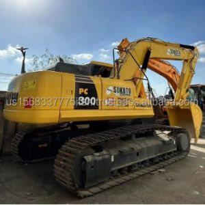 30ton Komatsu Excavator PC300-7 PC300-8 Used Digger with Original Hydraulic