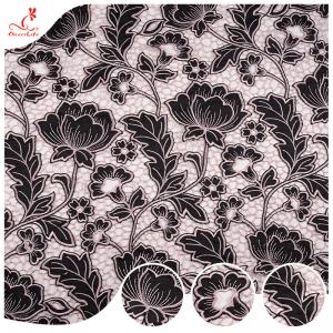 China Sustainable Guipure Polyester Lace Trim Guipure Border Lace Trim Fabric on sale