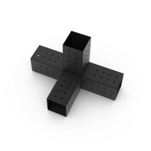 Outdoor Garden Design Custom Metal 3 Way Pergola Corner Bracket with Stamping