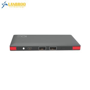 Built-in MicroUSB cable and Lightning cable LPB-01 hot selling mobile phone