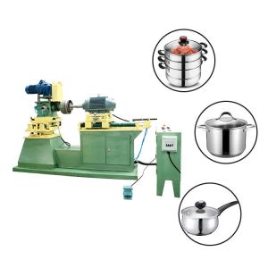 China High quality  cookware wok milk pan metal polishing machinery for metal ware cookware on sale