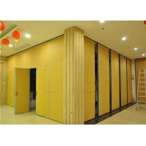 Restaurant Movable Partition Wall System Install Well Done