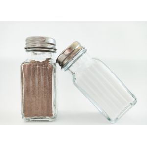 Sealed Design Clear Glass Spice Jar With Gasket High Durability