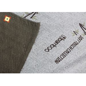 Knitted Fabric Bamboo Polyester Fabric Quilted Jacquard Mattress Polyester