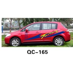 Cheap UV offset printing Custom Car Body Sticker QC-165H for sale