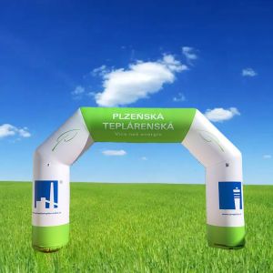 Running Events Finish Arch Inflatable Customized Thermal Dye Sublimation