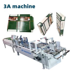 Easy to Operate Folder Gluer Mini Box Folder Gluing Machine for Side Glue and