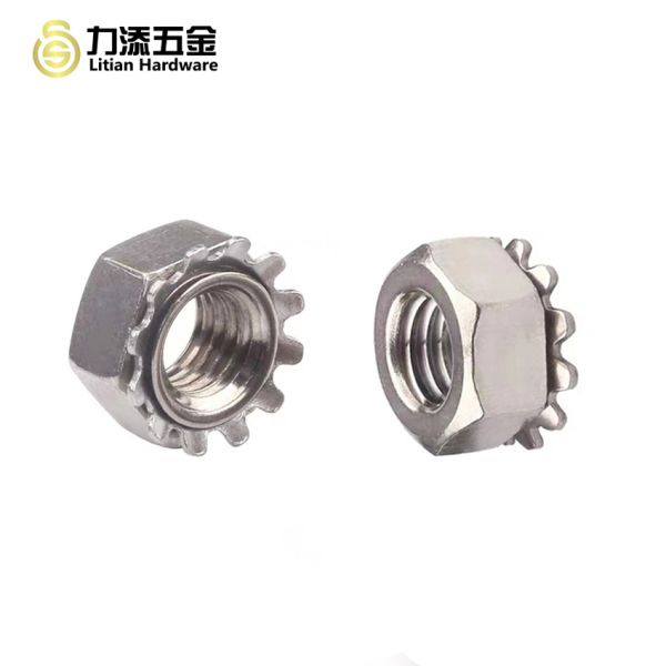 ASME Metal Self Locking Nut , kep lock nut For Electronic Equipment