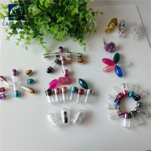 Cylindrical 13mm Mini Pill Bottles 2ml Empty Plastic Pill Capsules