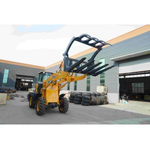 2500kg Work Load Small Wheel Loaders Disc Brake Compact