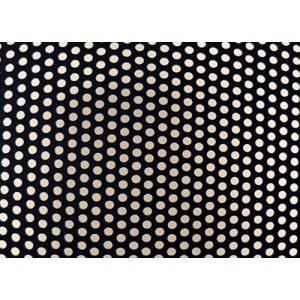 Diameter 2.5mm Round Hole Aluminum Perforated Sheet Window / Door Security