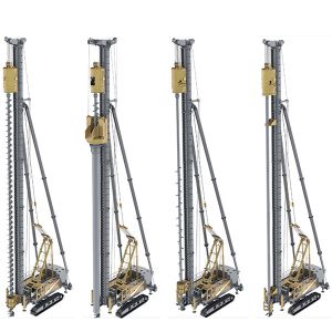 SU Series Multifunctional Tracked Pile Frame