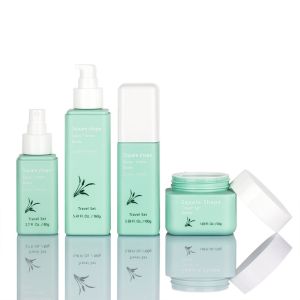 Frosted Luxury Cosmetic Bottle Set 100ml 120ml 160ml OEM Acceptable