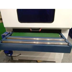 Max. working width 1000mm 9 discs sanding brush and 3 sanding rollers cabinet