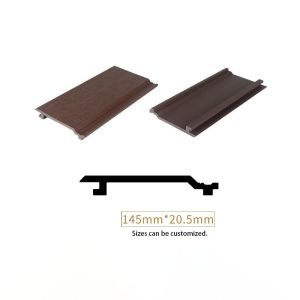 Fireproof WPC Wall Panel 145x20.5mm for Outdoor Cladding