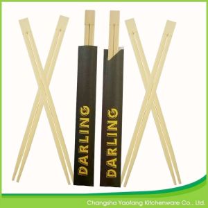 Tableware Dining Natural Disposable Bamboo Chopsticks Eco Friendly Customized