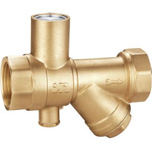 1104 Linear style Magnetic Lockable Ball Valve with built-in Bottom Meter Outlet