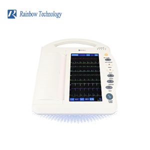 10.1 Inch Touch Screen Automatic ECG Machine digital 12 Channel Electrocardiogra