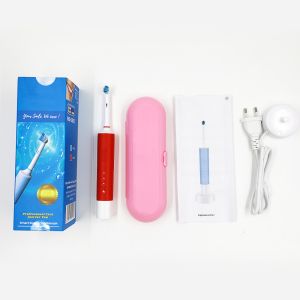 Practical Rotating Head Spin Brush Toothbrush Antiskid Automatic
