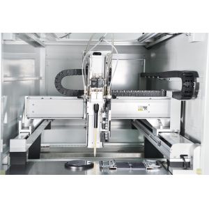 PLC Display Vacuum Defoaming Glue Dispenser Machine With MES Interface