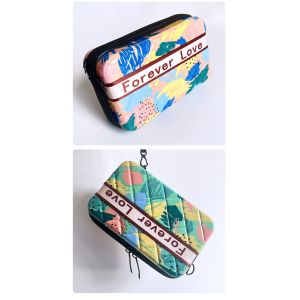 ASB+PC MATERIAL PORTABLE HARD SHELL MAKEUP BAG ONE SHOULDER PORTABLE STORAGE BAG