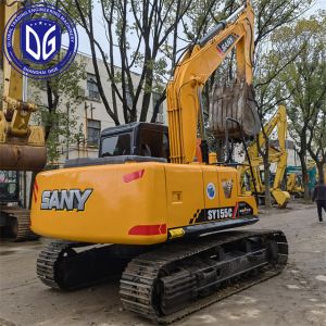 Sany SY155 15.5Ton Used Crawler Hydraulic Excavator High Quality Almost New