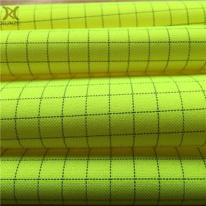 300D Polyester Woven Plain Check Anti-Static Oxford Fabric For Medical Cleanness