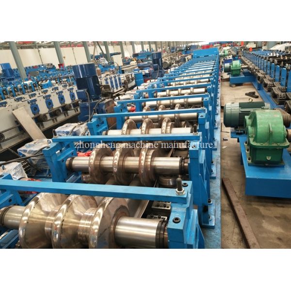 Safety Crash Barrier Roll Forming Equipment With Two 18.5kw Motor Control