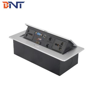 for office furniture table with vga connector desk pop up power outlet