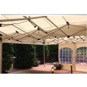 Belt light, 2x1.5mm rubber cable, party light, festoon lighting, B22/E27 socket,