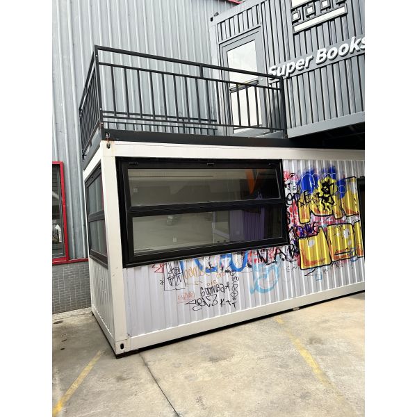 DIY Two Stoery Container House Light Steel Building Mobile Container House