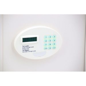 Single Door Wall Storage Safe Box with Mechanical Lock and Keys Appearance of