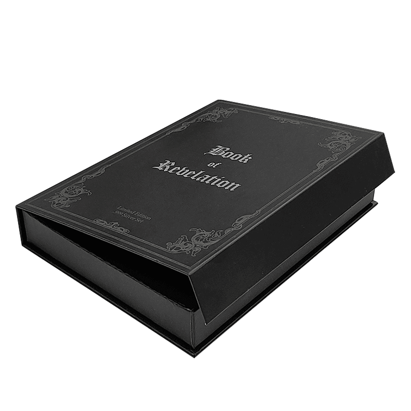 Craft Faux Book Shaped Magnetic Packaging Box Paper Custom Rigid Gift Boxes