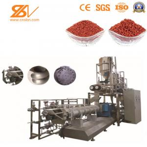 China Fish Food Production Line Siemens Main Motor Stainless Steel Material on sale