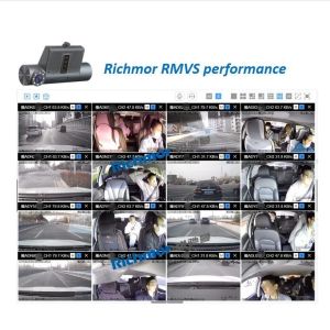 2 Channel Double Lens HD 1080P H265 H264 4G GPS WIFI MDVR for Taxi Van Truck