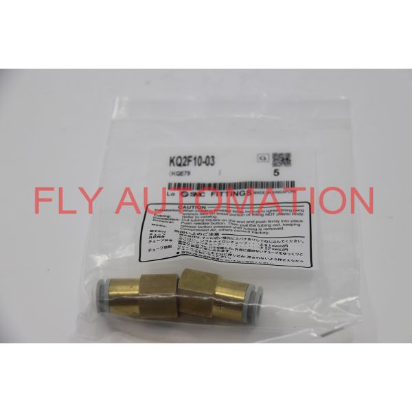 Quality SMC KQ2F10-03 Pneumatic Tube Fittings Quick Change Connector wholesale