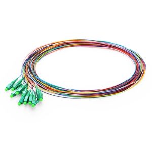 LC APC 12-Core OS2 Single-Mode Fiber Pigtail 0.9mm OD