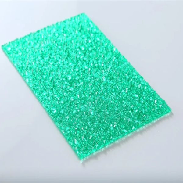2mm 5mm 10mm Polycarbonate Embossed Endurance Sheet Double Sided Diamond