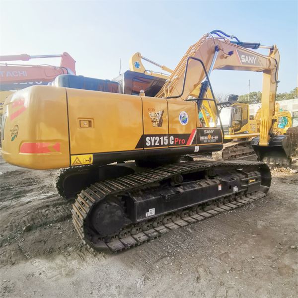 Shanghai 21 Ton Crawler Excavator with Original Hydraulic Cylinder and Good Condition