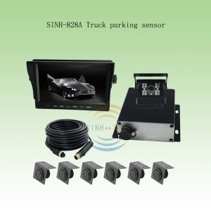 Cheap 18 IR Reverse Camera +NEW 7&quot; LCD Monitor+ BUS And Truck parking sensor 5M Or 10M Cable Optional for sale