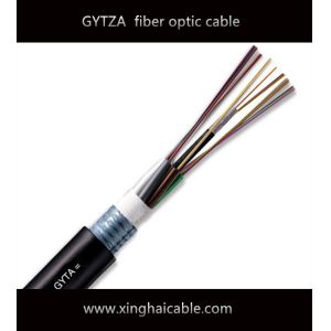 2017 hot sale GYTA 24 core G652D communication fiber optic cable
