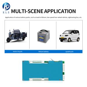 KLS Battery Motorcycle BMS: Li-ion 6S - 24S, 40A - 70A for Lithium Battery