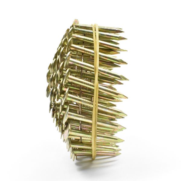 15 Degree .120''*7/8'' Wire Collated Electric Galvanized Smooth Shank Roofing Coil Nails