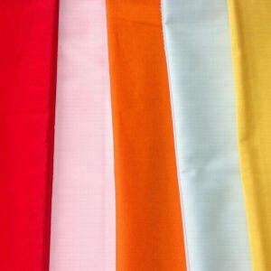 Iridescent Foil 350gsm Customized TC Uniform Fabric for Judo Taekwondo Martial