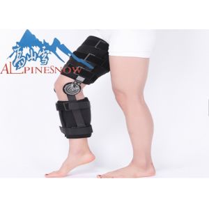 Medical Post-op Knee Support / Orthopedic Angle Adjustable Rom Neoprene Hinged