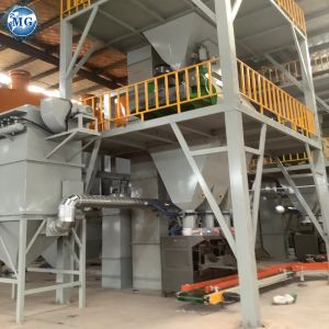 Efficient Tile Adhesive Machine Mortar Production Line With Automatic Material