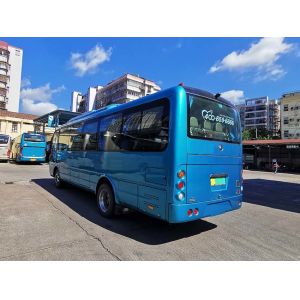 LHD Second Hand Luxury Bus 31 Seats With Automatic Transmission